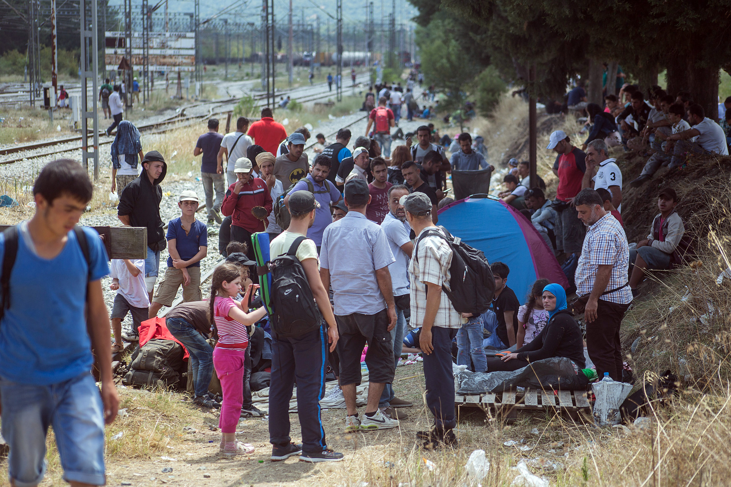 Οι Γιατροί Χωρίς Σύνορα φροντίζουν τραυματισμένους πρόσφυγες