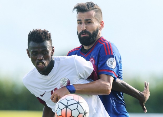Ισόπαλος 1-1 με το Κατάρ ο Ολυμπιακός