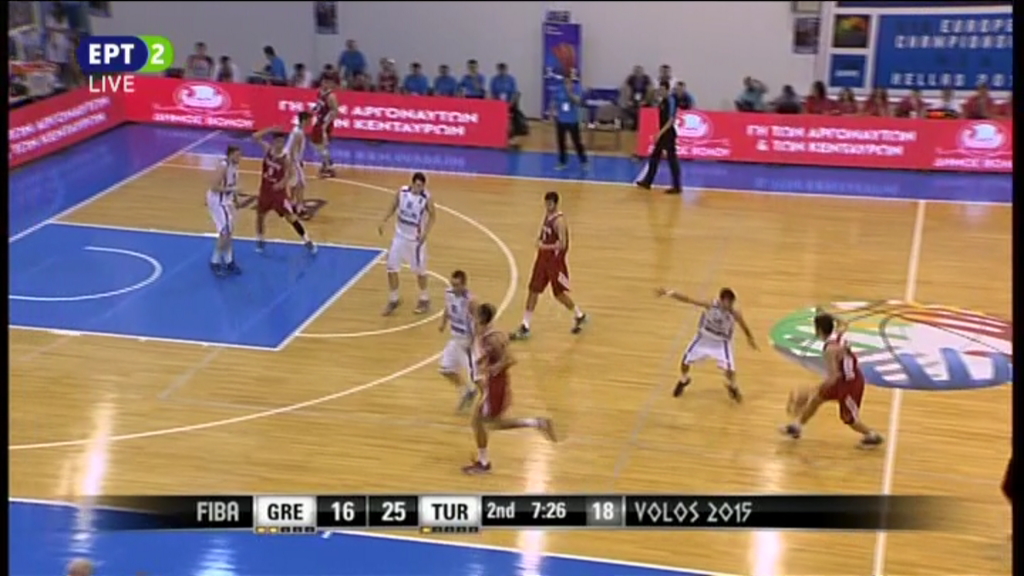 Ελλάδα – Τουρκία 25-37 (ΗΜ.)