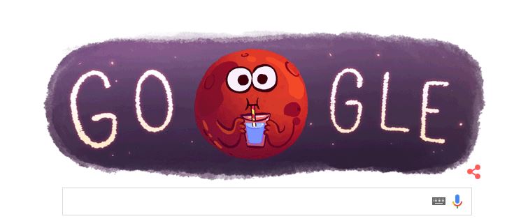 Το αφιέρωμα της Google για τον Άρη