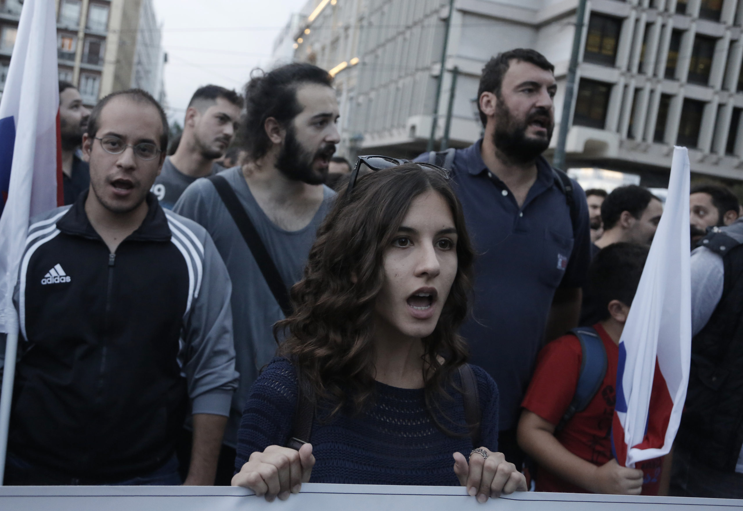 Ολοκληρώθηκε η πορεία του ΠΑΜΕ για τους πρόσφυγες – Άνοιξε το κέντρο