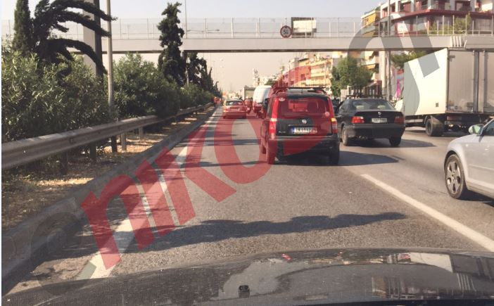 Αυξημένη κίνηση στον Κηφισό, λόγω έργων – ΦΩΤΟ