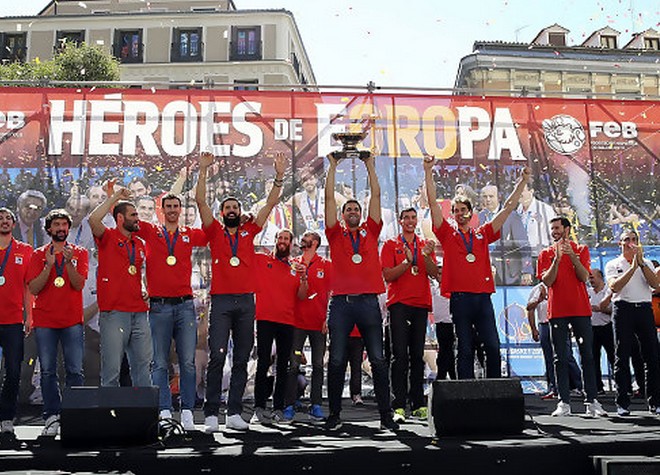 Ισπανία- Υποδέχτηκαν σαν «ήρωες» τους πρωταθλητές Ευρώπης- ΦΩΤΟ