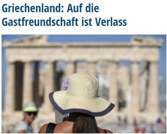 Die Presse: Απτόητος ο ελληνικός τουρισμός από Grexit και capital controls