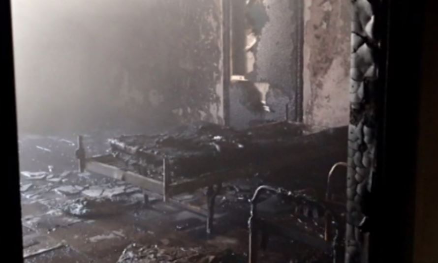 Εικόνες σοκ από την πυρκαγιά στο Δαφνί – ΒΙΝΤΕΟ