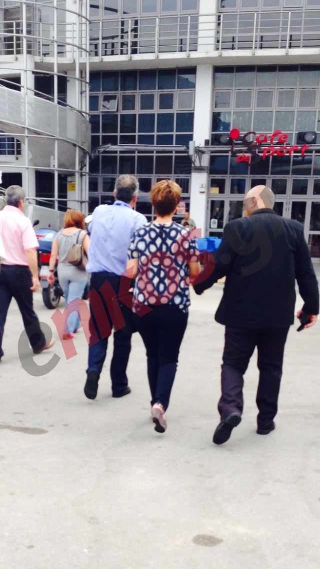 Το ατύχημα της Γεροβασίλη στη ΔΕΘ – ΦΩΤΟ