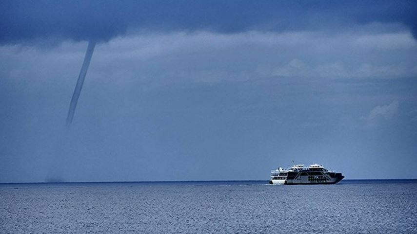 Υδροστρόβιλος στα Σφακιά – ΦΩΤΟ