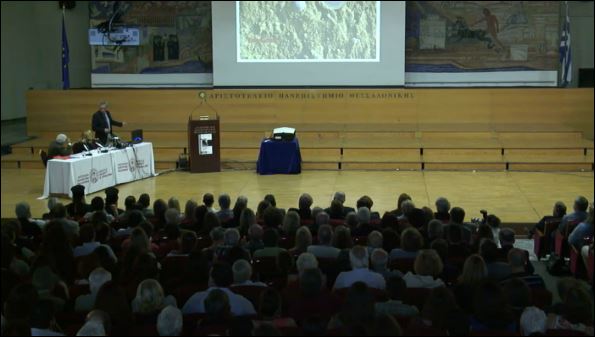 LIVE – Η εκδήλωση για τα ευρήματα στην Αμφίπολη