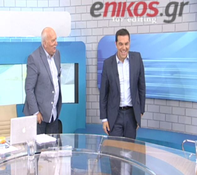 Η απάντηση του Τσίπρα στον Παπαδάκη για το… νερό: Έπρεπε να μου βάλετε λάστιχο- ΒΙΝΤΕΟ