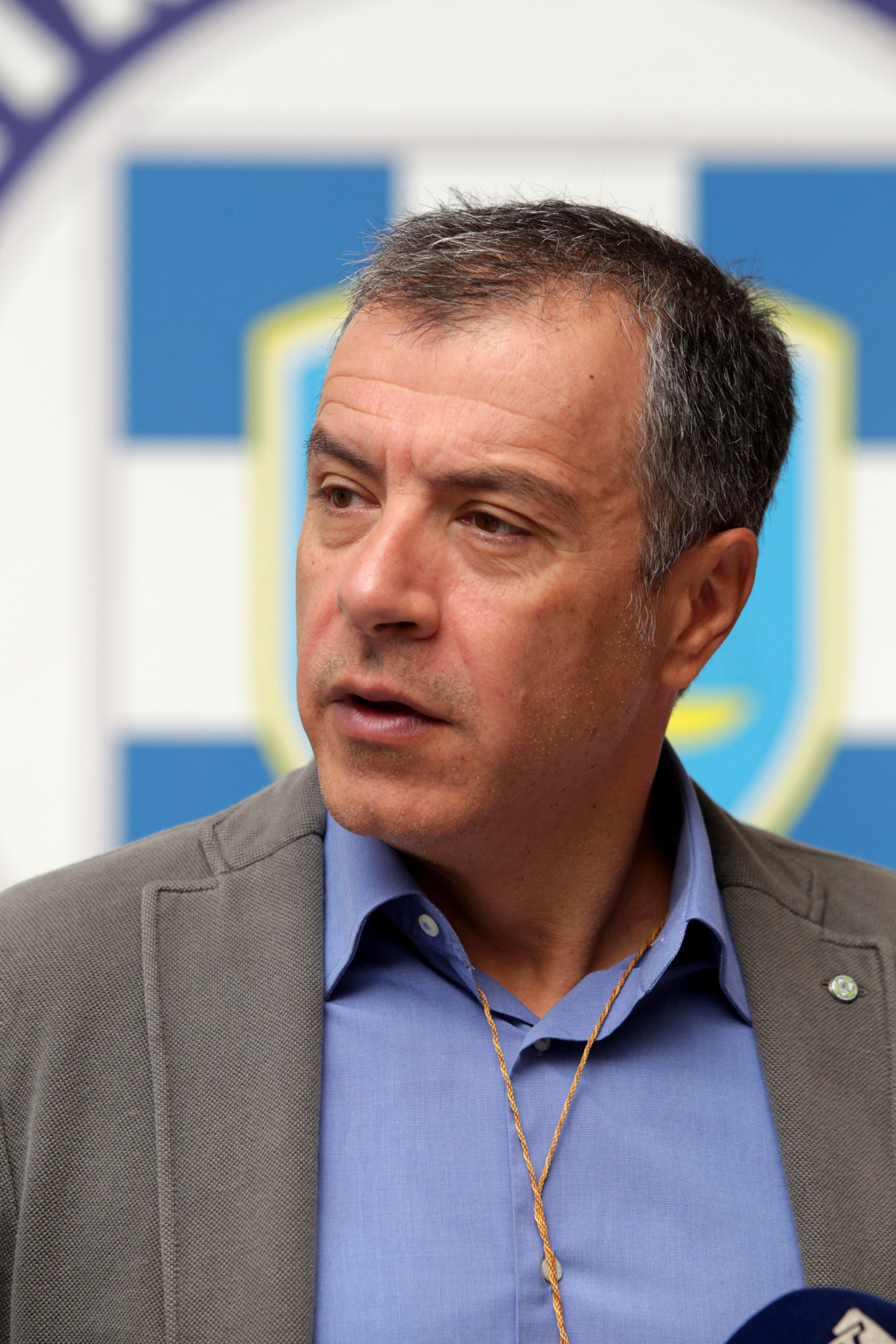 Στη ΓΑΔΑ ο Σταύρος Θεοδωράκης – ΦΩΤΟ