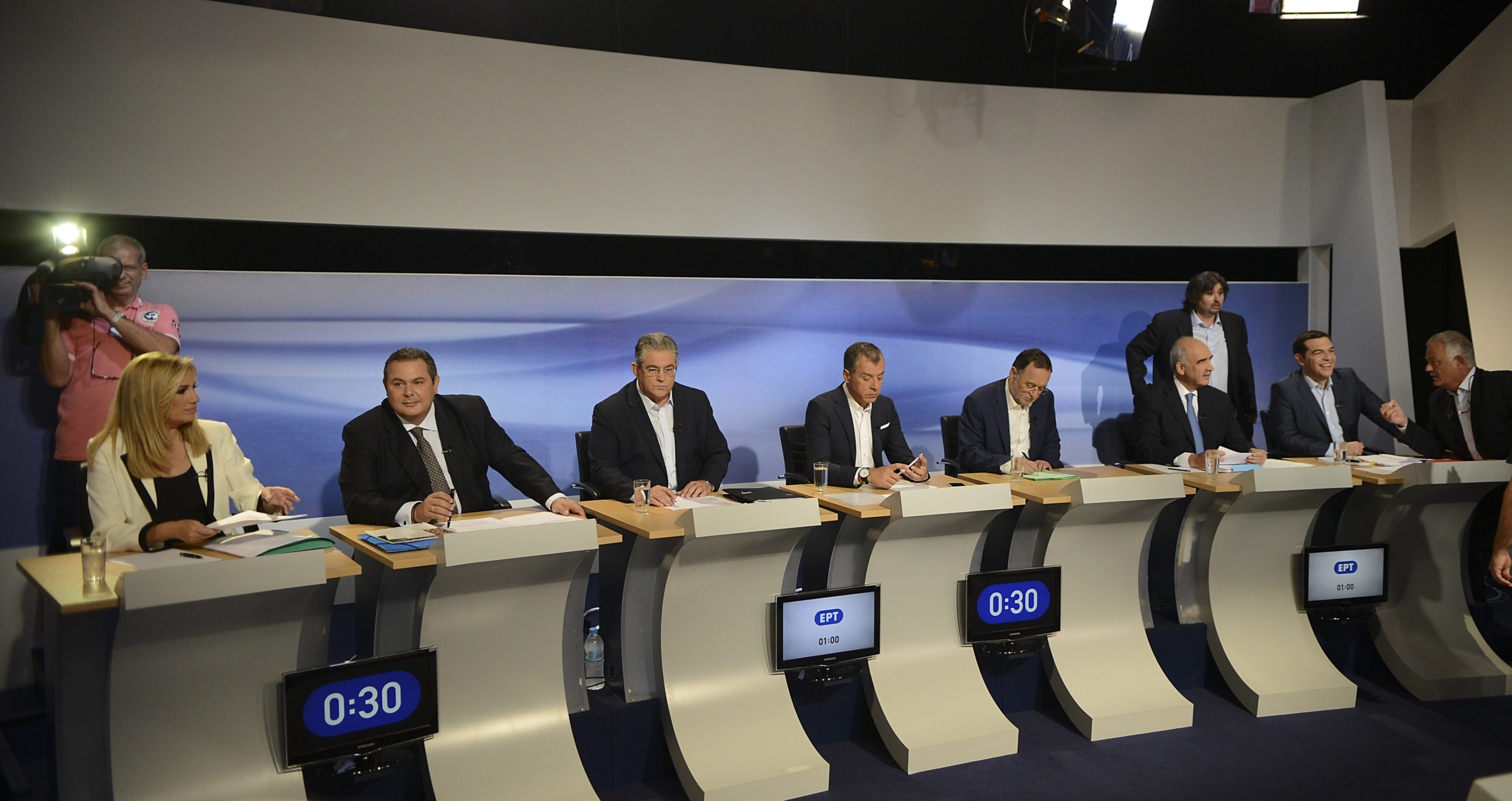 Debate – Οι τοποθετήσεις και οι ερωτήσεις των πολιτικών αρχηγών – ΒΙΝΤΕΟ