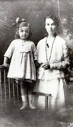She's pictured alongside her mother and my grandmother, Mary Costin