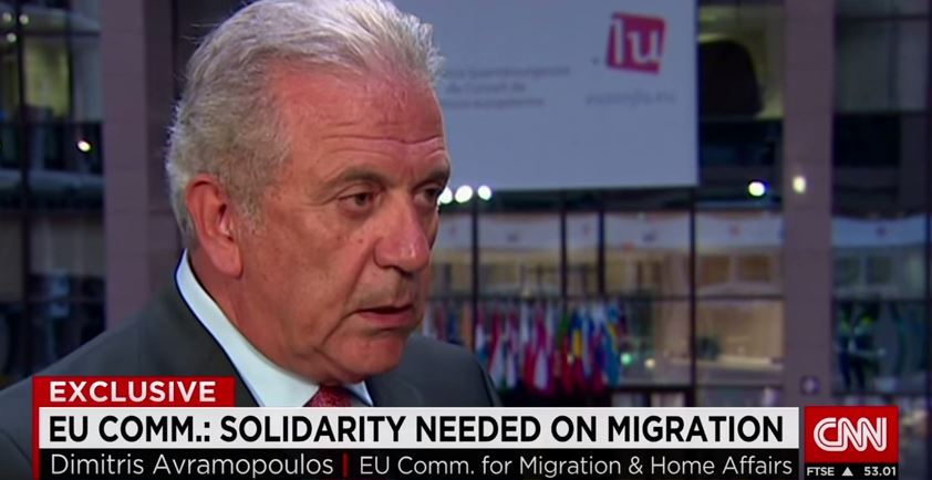 Αβραμόπουλος: Χρειάζεται μεγαλύτερη αλληλεγγύη μεταξύ των κρατών-μελών – ΒΙΝΤΕΟ