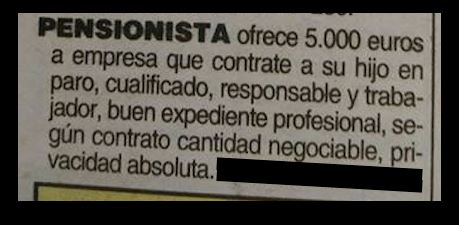 Δίνει 5.000 ευρώ σε όποιον προσλάβει τον άνεργο γιο του – ΦΩΤΟ