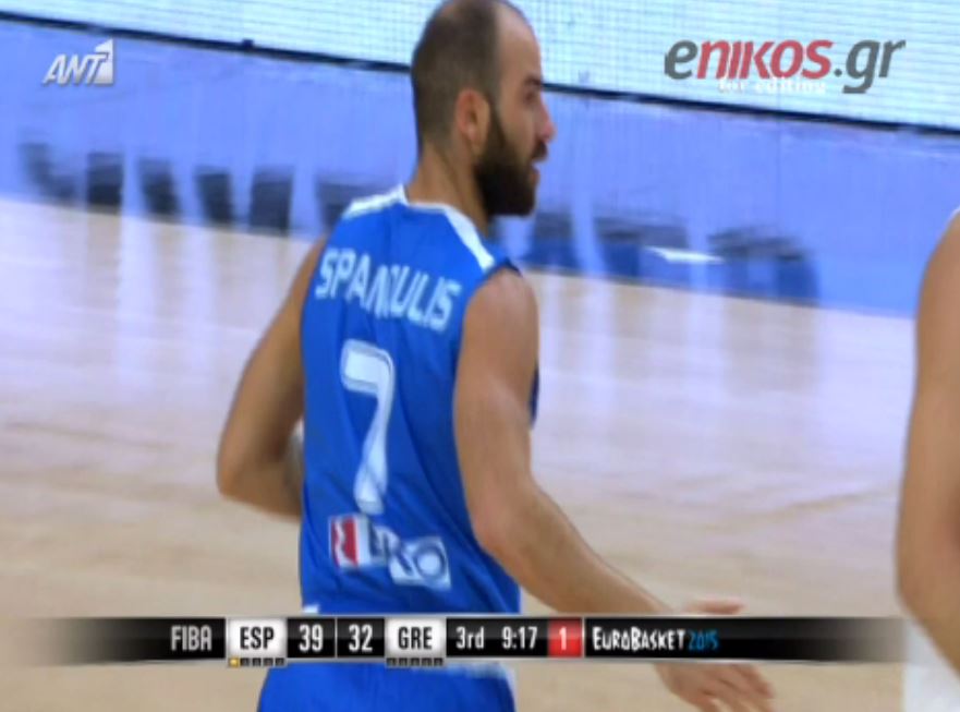 Εκπληκτικό τρίποντο από τον Σπανούλη – ΒΙΝΤΕΟ