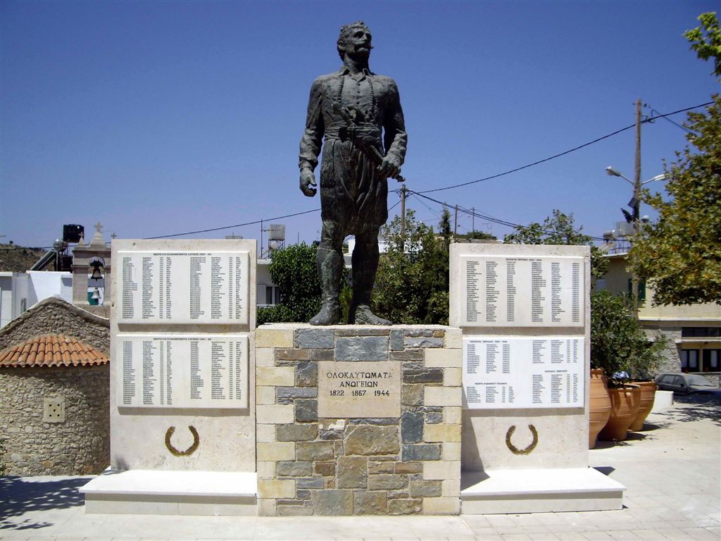 «Μαύρισαν» την Χρυσή Αυγή στα Ανώγεια