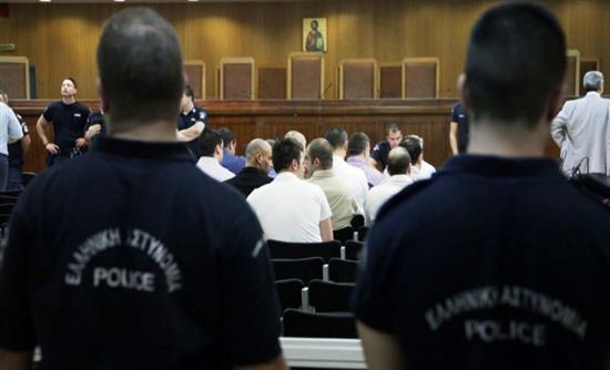 Διεκόπη για τις 29 Σεπτεμβρίου η δίκη της Χ.Α.