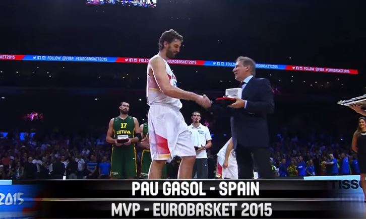 Αφιέρωμα της FIBA στον Γκασόλ – ΒΙΝΤΕΟ