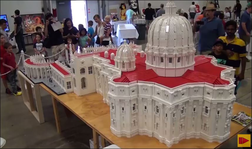 Βατικανό από… τουβλάκια Λέγκο – ΒΙΝΤΕΟ