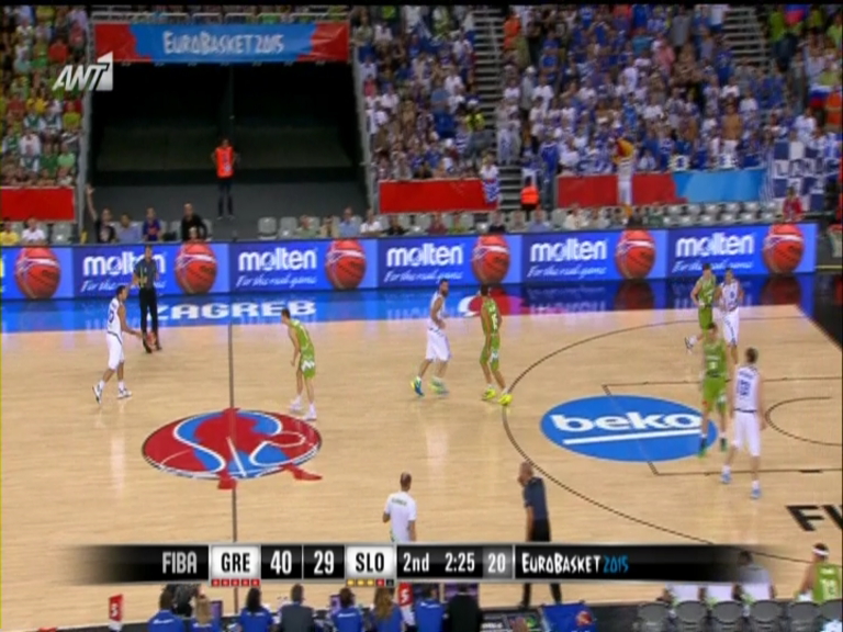 Ελλάδα – Σλοβενία 46-31 (ΗΜ.)