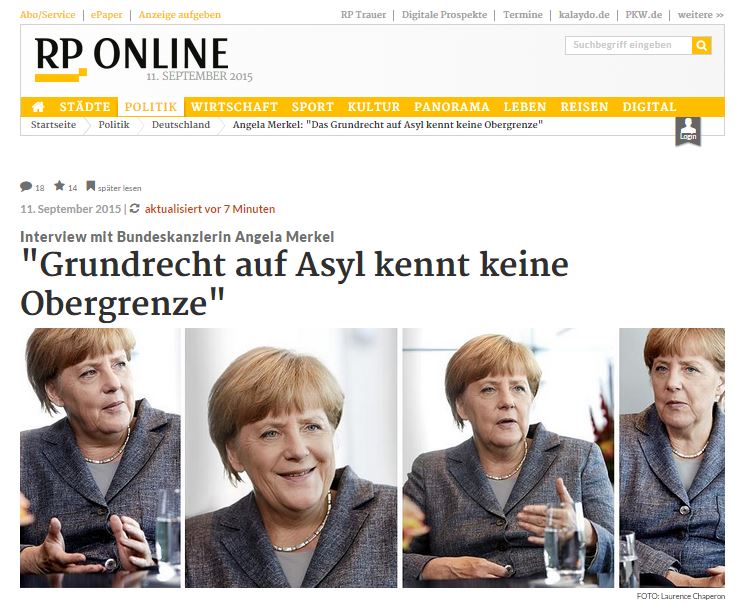 Μέρκελ: Το δικαίωμα στο άσυλο δεν μπορεί να έχει όρια
