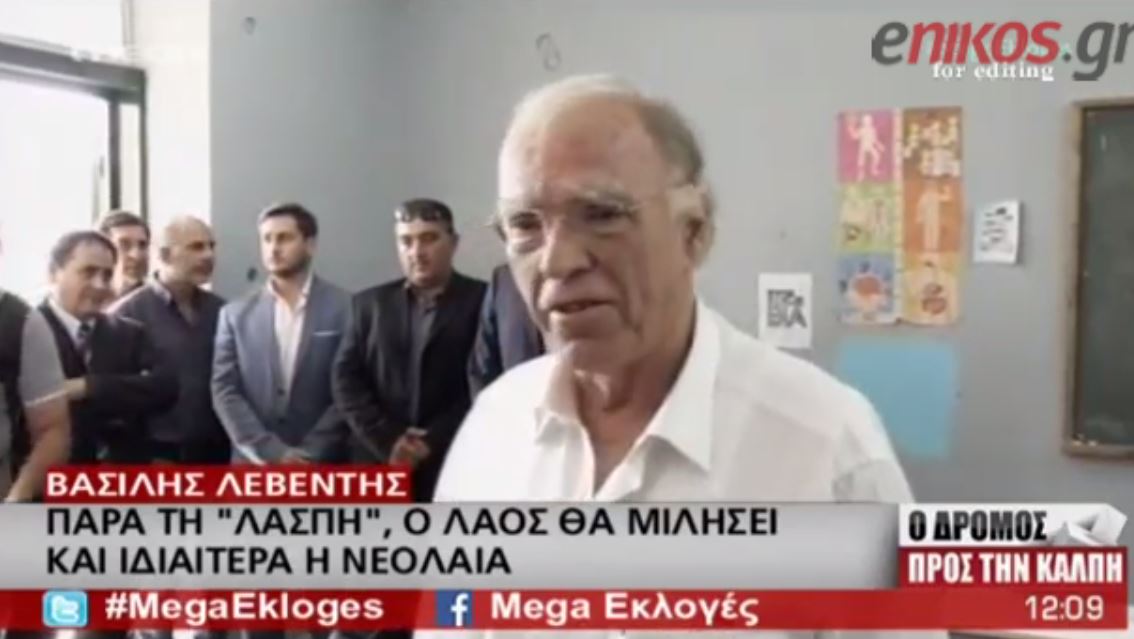 Λεβέντης: Προσδοκώ ποσοστό άνω του 3% – ΒΙΝΤΕΟ