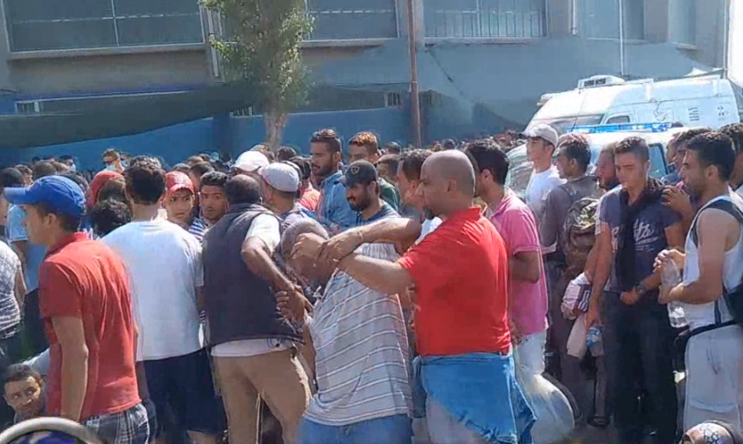 Συμπλοκές και τραυματισμοί μεταναστών στη Μυτιλήνη – ΒΙΝΤΕΟ