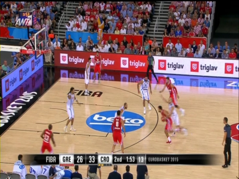 Ελλάδα – Κροατία 28-33 (ΗΜ.)