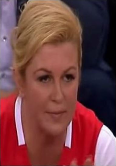 Η πληθωρική πρόεδρος της Κροατίας που πικράθηκε από τη νίκη της Εθνικής – ΦΩΤΟ