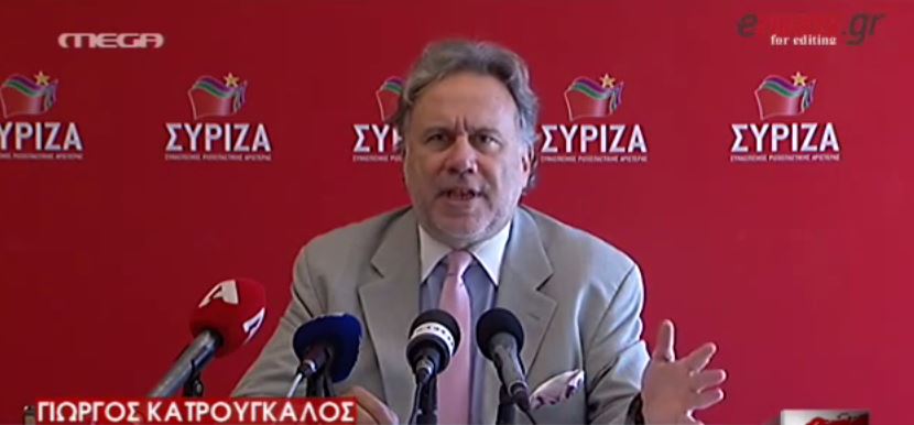 Κατρούγκαλος: Ποιος τρελός θα εισηγείτο στον ελληνικό λαό πρόταση για ανώτατη σύνταξη 600 ευρώ;