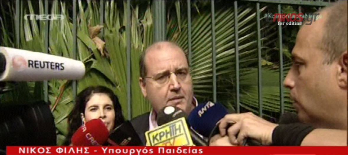 Φίλης: Με ενδιαφέρει να κάνω έργο και να μην μιλάω – ΒΙΝΤΕΟ