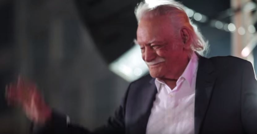 Νέο σποτ της Λαϊκής Ενότητας με πρωταγωνιστή τον Γλέζο -ΒΙΝΤΕΟ