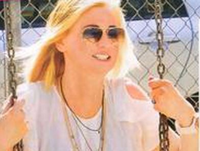 Η Ραχήλ Μακρή κάνει κούνια και τσουλήθρα – ΦΩΤΟ