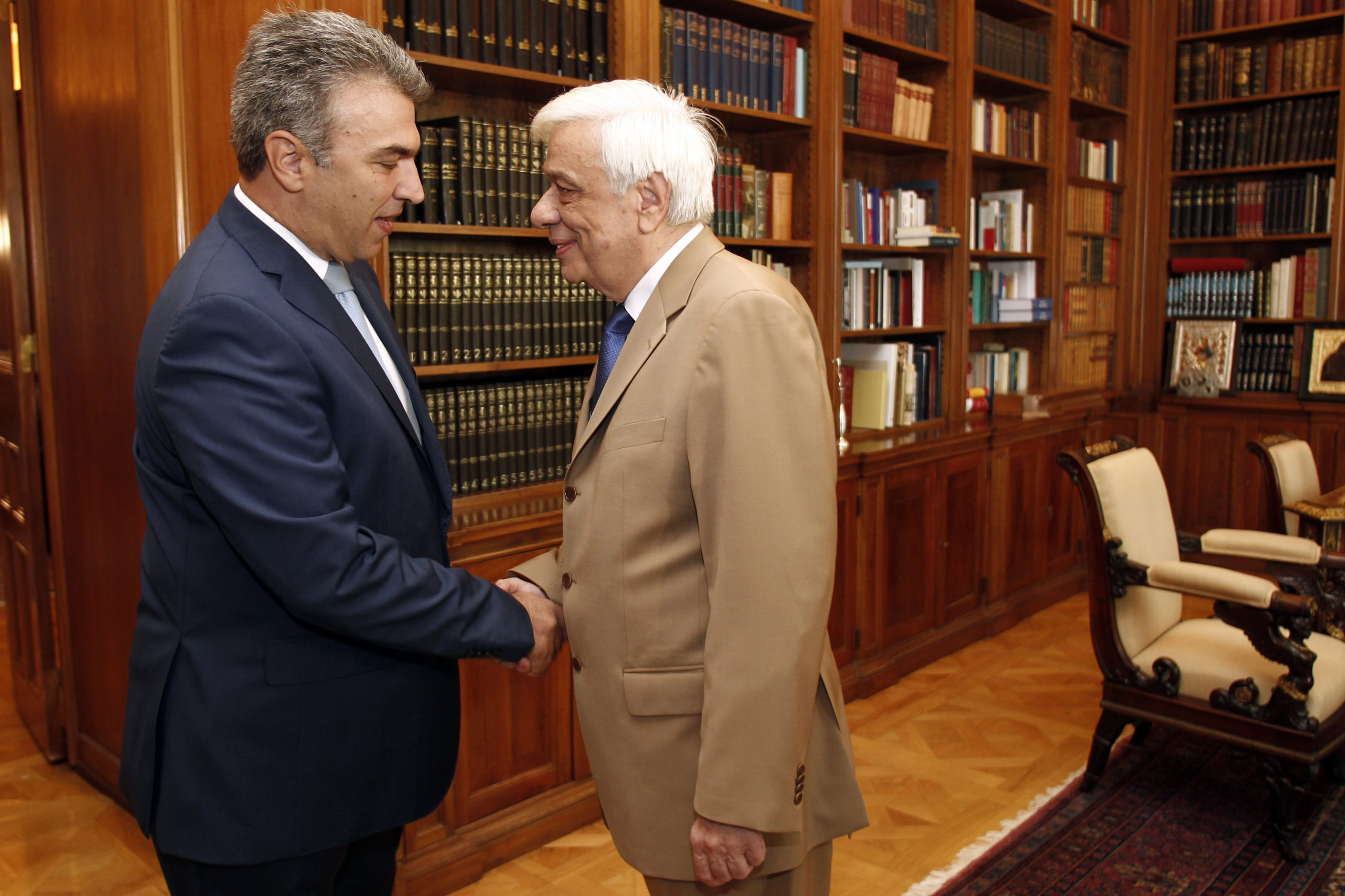 Την ανάγκη έκτακτης Συνόδου Κορυφής για το προσφυγικό επανέλαβε ο Παυλόπουλος