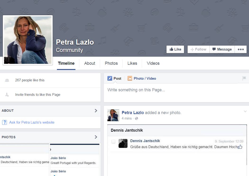 Σελίδα – μίσους στο Facebook υπέρ της εικονολήπτριας – ΦΩΤΟ