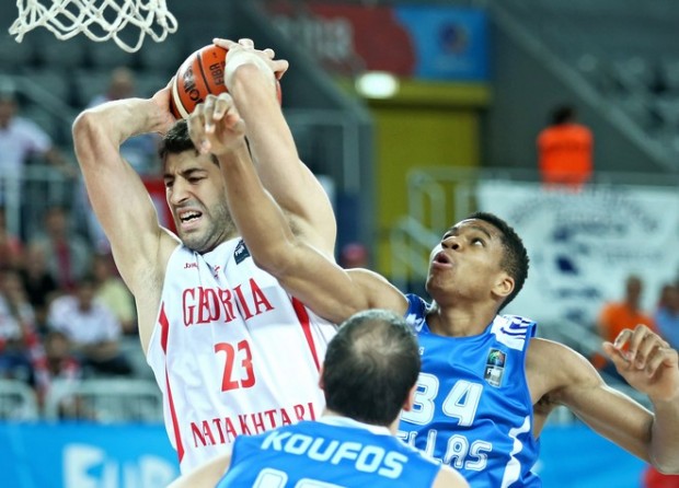 Γεωργία – Ελλάδα 48-61 (30′)