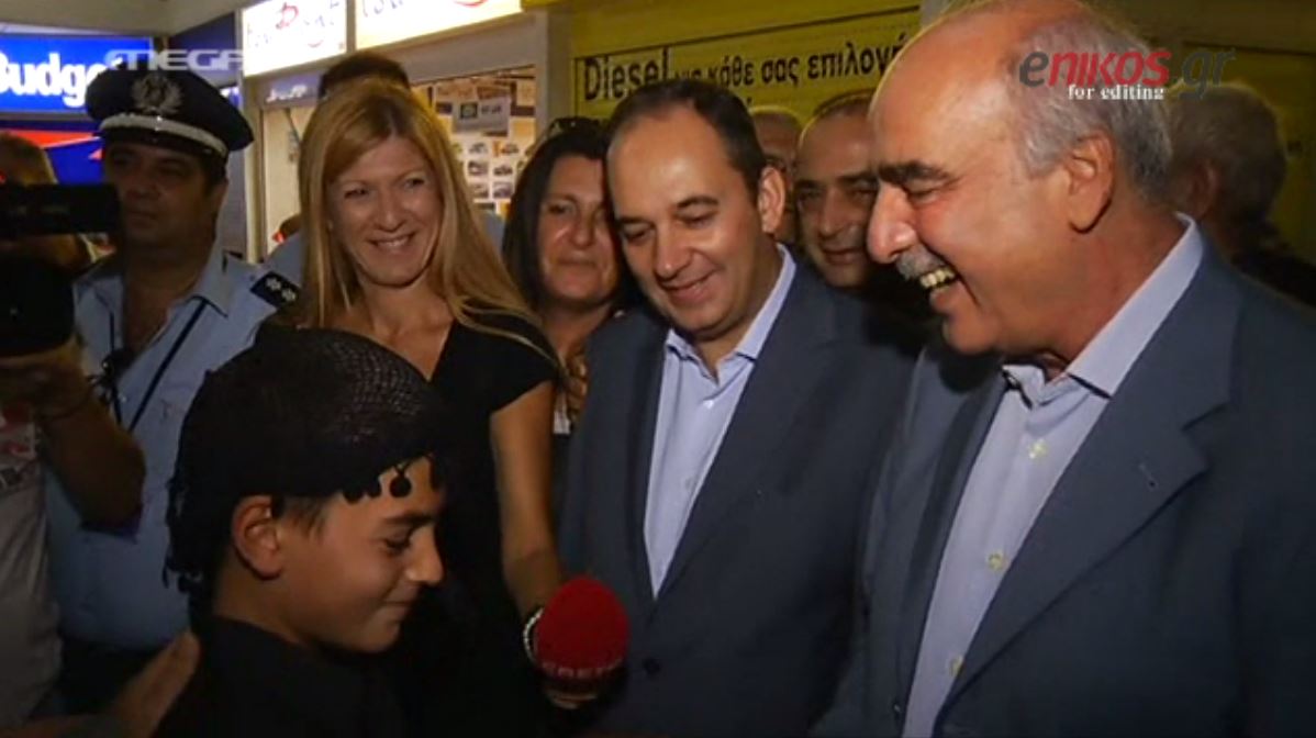 Με… μαντινάδες υποδέχθηκαν τον Μεϊμαράκη – ΒΙΝΤΕΟ