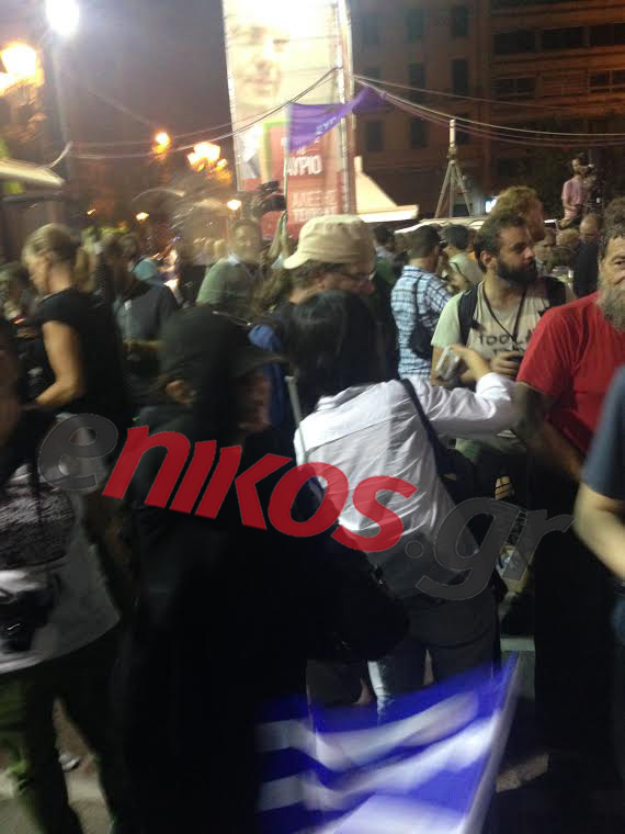 Οι “κατάρες” της Ελένης Λουκά στην Κλαυθμώνος – ΦΩΤΟ