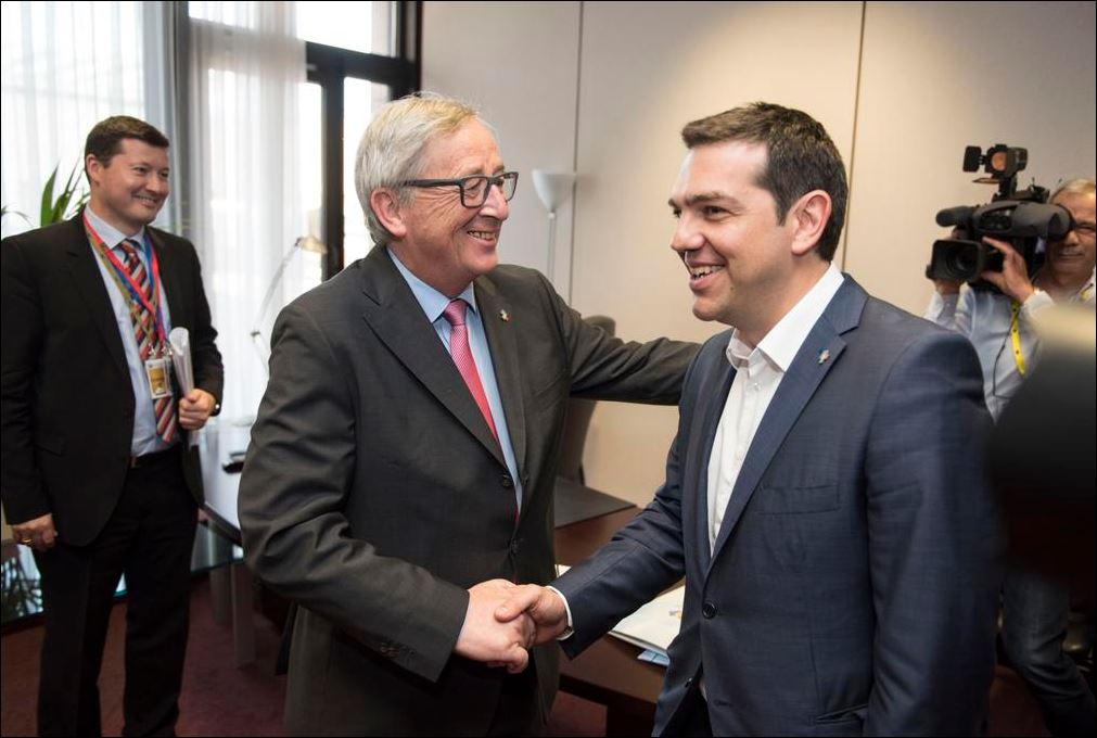 Η συγχαρητήρια επιστολή του Γιούνκερ στον Τσίπρα