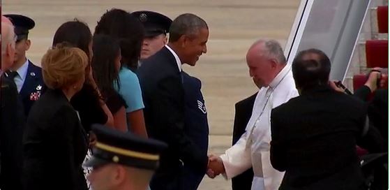 Έφθασε στις ΗΠΑ ο Πάπας – ΦΩΤΟ