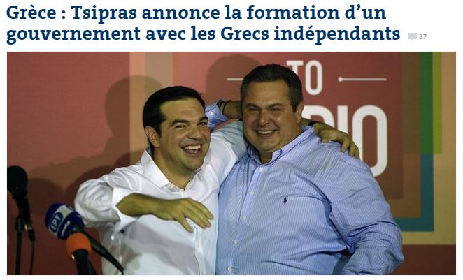 Γαλλικός Τύπος: Ο Τσίπρας κέρδισε το τολμηρό εκλογικό στοίχημα