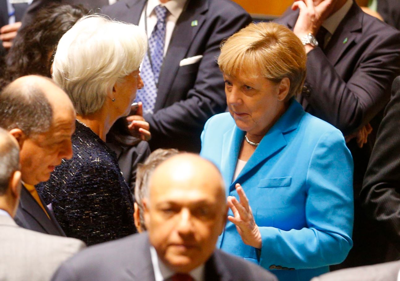 Σύντομο τετ α τετ Μέρκελ-Λαγκάρντ – ΦΩΤΟ