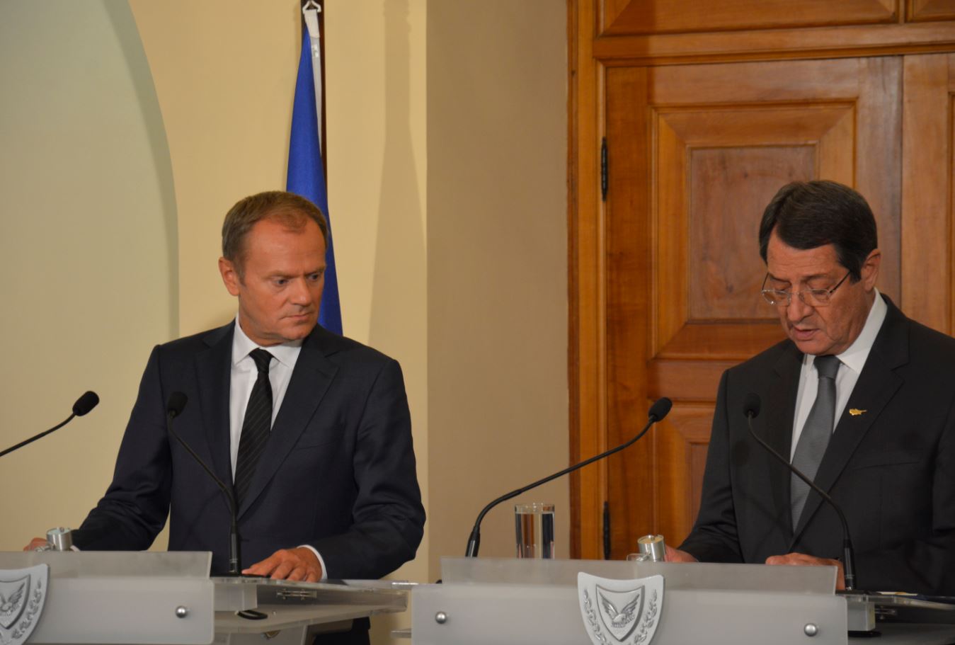 Κρίσιμοι οι επόμενοι τρεις μήνες για το Κυπριακό εκτιμά ο Τουσκ