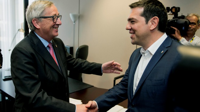 Το απόγευμα της Τετάρτης η συνάντηση Γιούνκερ – Τσίπρα στις Βρυξέλλες