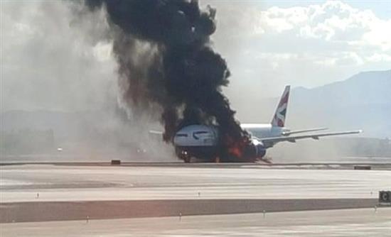 Λας Βέγκας- Φωτιά σε αεροσκάφος της British Airways