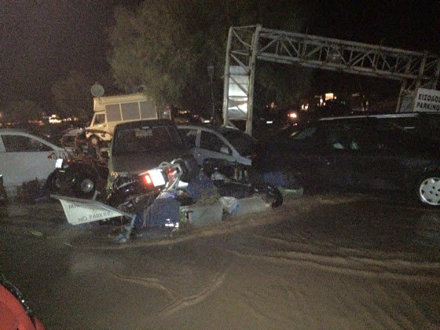 Εικόνες καταστροφής στη Σκόπελο – ΒΙΝΤΕΟ- ΦΩΤΟ