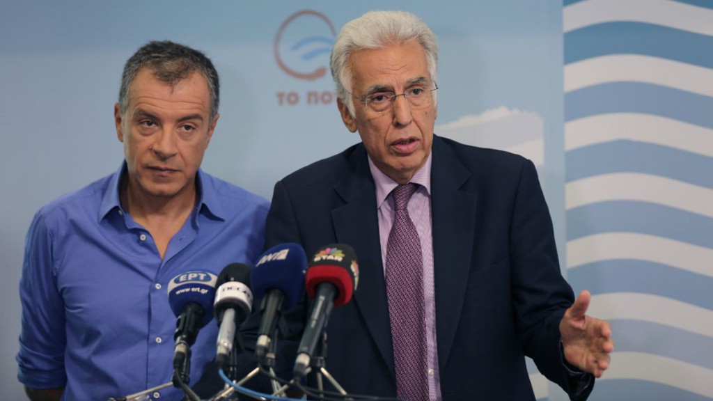 Ο Θεοδωράκης παρουσίασε τον επικεφαλής του ψηφοδελτίου Επικρατείας- ΒΙΝΤΕΟ