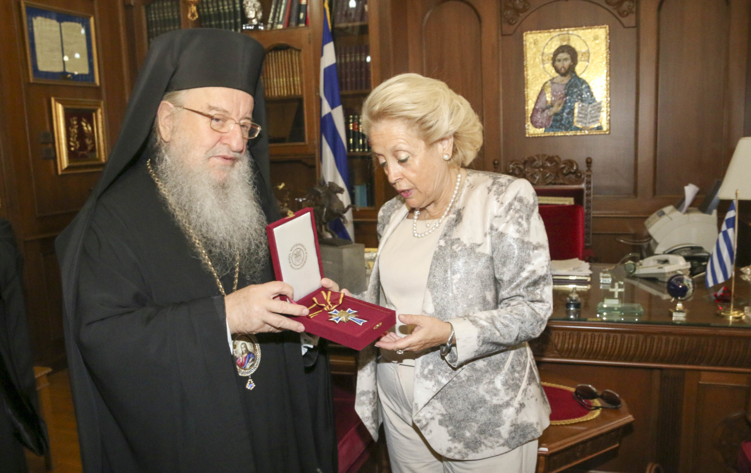 Το δώρο του μητροπολίτη Άνθιμου στην Θάνου