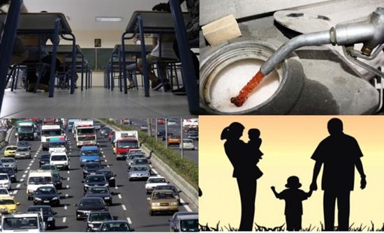 Στον «αέρα» ΦΠΑ, επιδόματα και τέλη