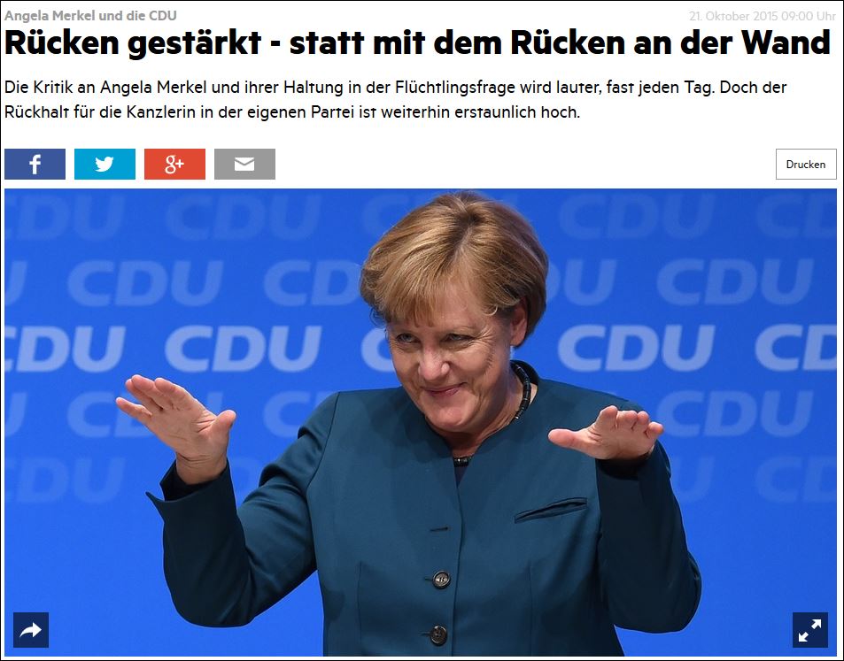 Θέλουν ξανά τη Μέρκελ…